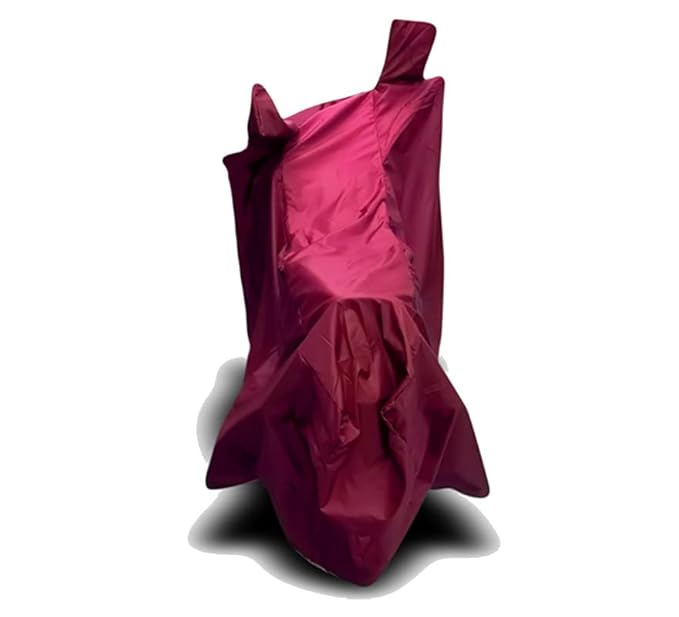 Motorcycle Bike Cover Compatible for Royal Enfie Continental GT 650 Water Resistance Dustproof UV Protection Indor Outdor Parking with All Varients Full Body (Maroon Color) - Image 5