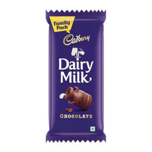 Cadbury Dairy Milk Family Pack Chocolate Bar, 112 gram